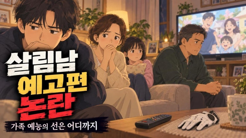 살림남2 박서진 어머니 불륜 의혹 예고편 논란, 가족 예능의 선을 넘었나