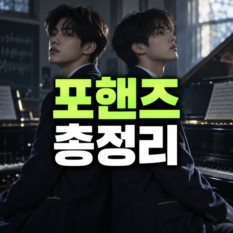 포핸즈 기본정보 뜻 원작 몇부작 등장인물 넷플릭스 tVN 방영시간 총정리