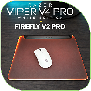 레이저 바이퍼 V4 프로와 파이어플라이 V2 프로 사용기, 감도부터 조명 설정까지