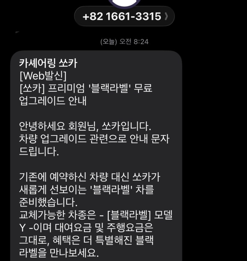 차고지 안 가고 집으로 2시간 일찍 배달받은 쏘카 블랙라벨 테슬라 업그레이드 후기