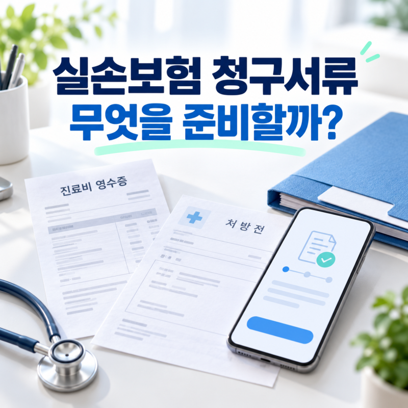 실손보험 청구서류 총정리｜통원·입원·약제비 무엇을 준비할까?