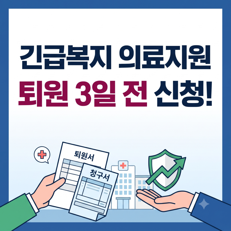 긴급복지 의료지원 300만원 자격 조건과 퇴원 전 필수 신청기한 안내