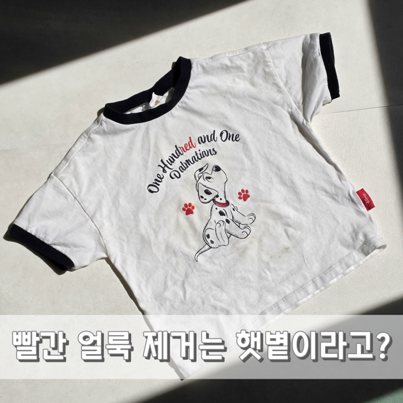 과탄산소다 NO, 흰티 흰옷 김치국물 과일 얼룩제거 하얀옷 얼룩 지우는법