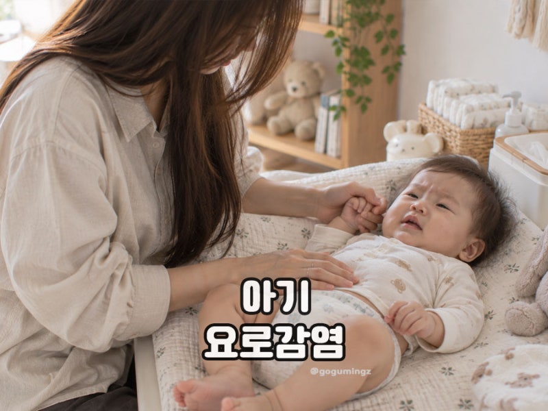 아기 요로감염 증상 원인, 신생아 영유아 갑자기 고열?