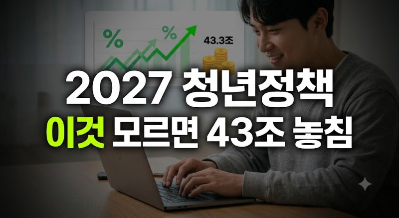 2027 청년정책 총정리: 청년기회자금 신설 및 미래적금 혜택 완벽 가이드