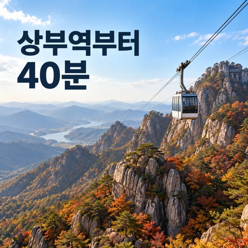 대둔산 케이블카 예약 안 됩니다, 현장 발권부터 구름다리 동선까지