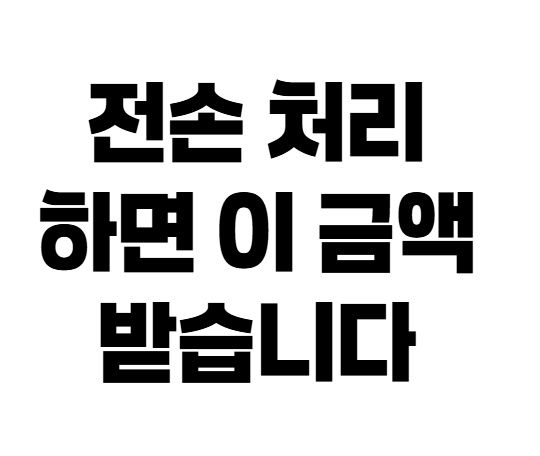 자동차 전손 폐차하면 보험금 얼마 받을까? 계산 기준 총정리