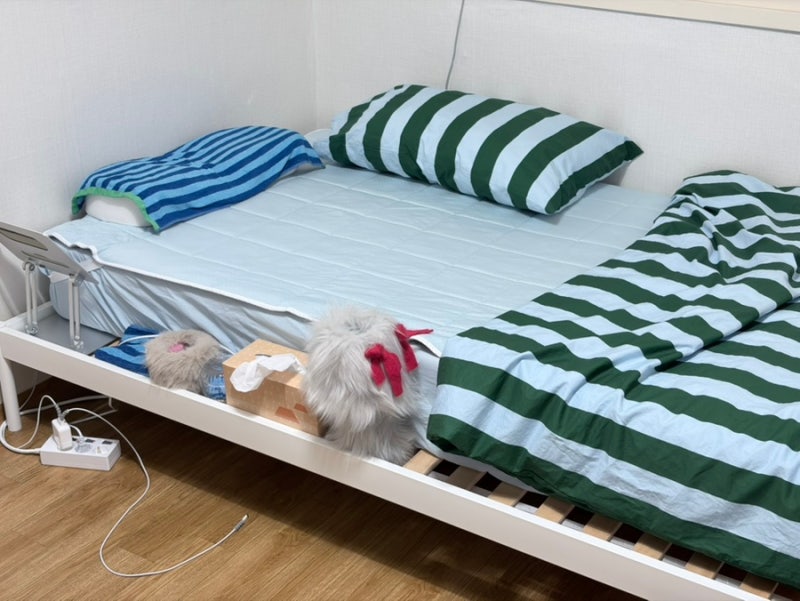 ★이케아 침대,침구세트★ 침대프레임, 이불커버, 후기와 관리 (알러지비염환자)