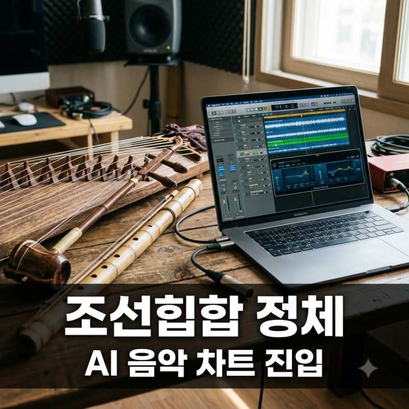 조선힙합 "이게 진짜 AI가 만든 곡?" 멜론 차트 터진 정체와 반전