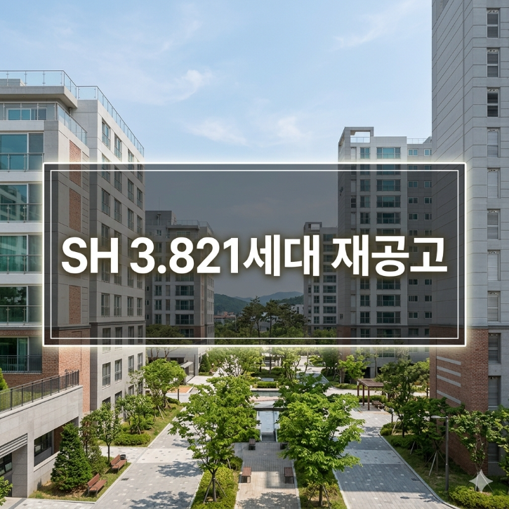 SH 재개발 임대주택, 3821세대 재공고 왜?