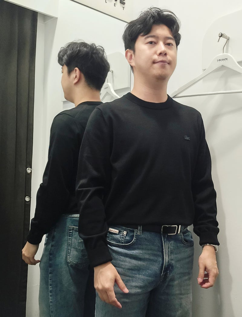 40대 남자니트 추천 라코스테 아울렛 최신 가격 정보
