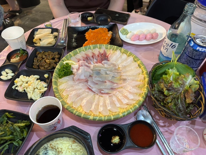 해운대횟집추천 야장 감성 모둠회 맛집 오빠야 횟집 솔직후기 (위치/메뉴/가격)
