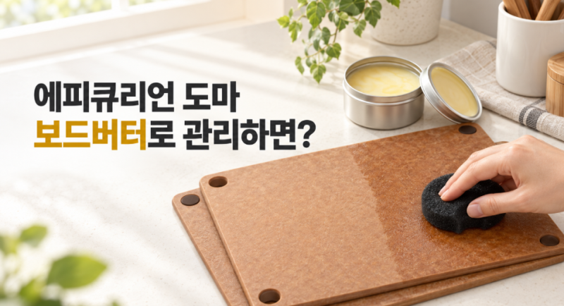 도마에도 버터를 바른다고?｜에피큐리언 보드버터의 정체