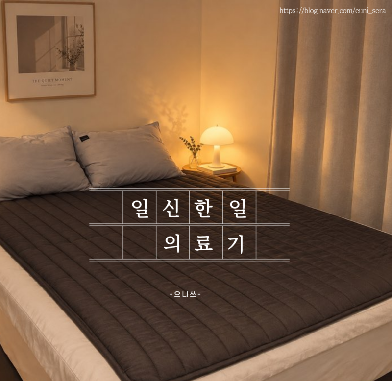 전기매트 카본매트 일신한일의료기 침대 전기요 겨울침구 사용후기