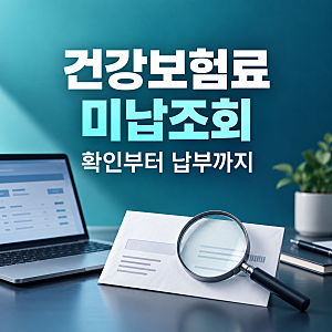 건강보험료 미납조회 방법｜체납금 확인부터 납부까지 한 번에