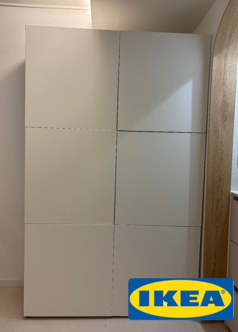 이케아 아기 수납장 베스토로 결정 셀프 조립 후기