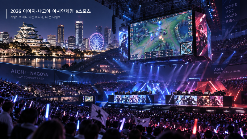 2026 아시안게임 롤 일정 한국 대표팀 경기 언제 열리나