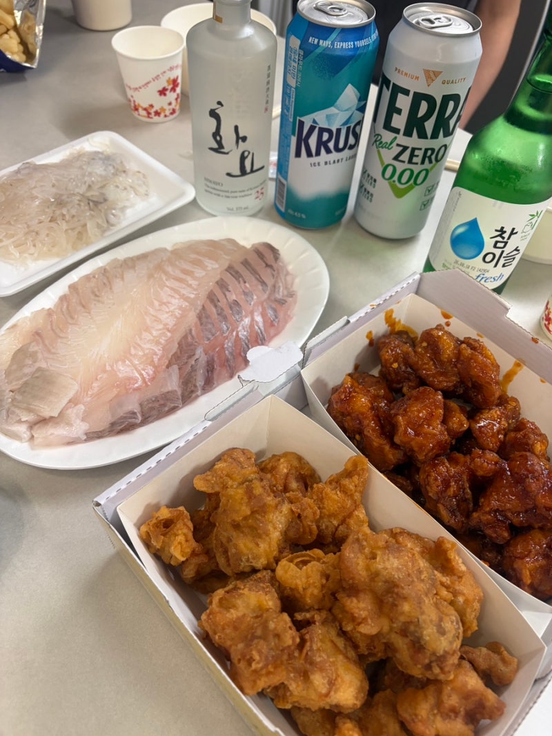 강릉2박3일여행 첫째날 서울양계 닭강정 강릉중앙시장 고고횟집 포장맛집 추천