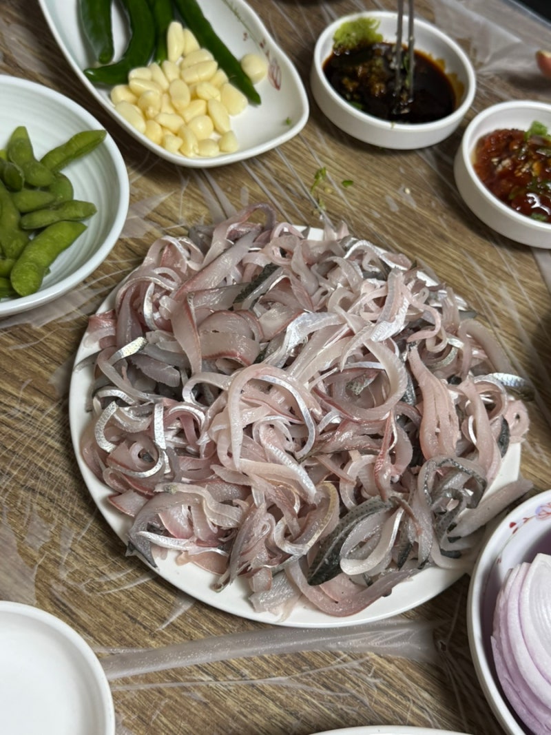 부산 강서구 명지시장 전어회 맛있는곳 수림횟집 솔직후기