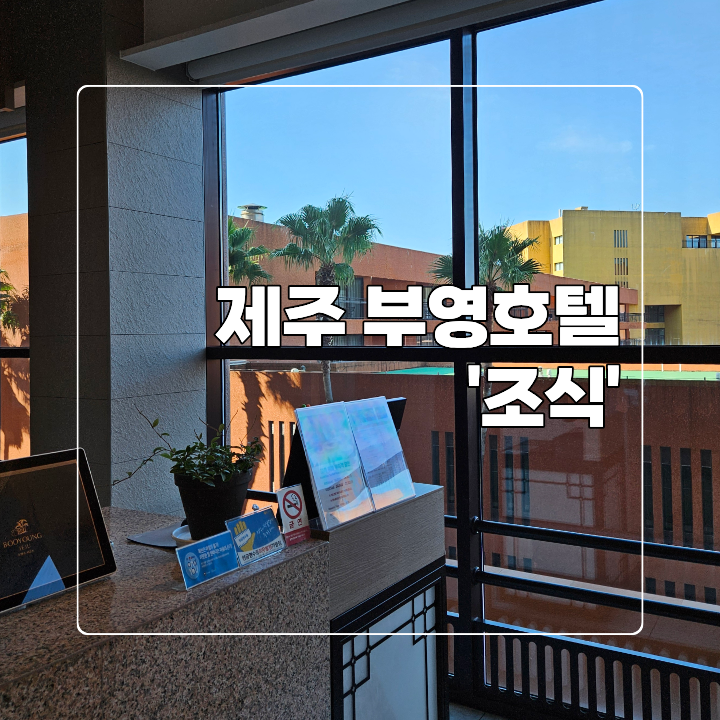 제주 부영 호텔 조식 뷔페 예약 할인 팁 & 아이와 함께 즐긴 메뉴 후기
