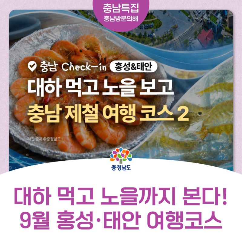 9월 충남여행 어디 갈까? 홍성·태안 가볼만한곳 10곳 총정리