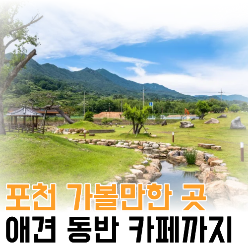 포천 가볼 만한 곳 애견 동반 카페까지, 가을 9월 10월 여행 코스