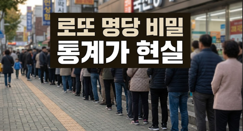 "1등만 무려 30번 터진 그 명당!"…로또 1등 당첨지역 판매점 위치와 이번 주 당첨 번호 조회