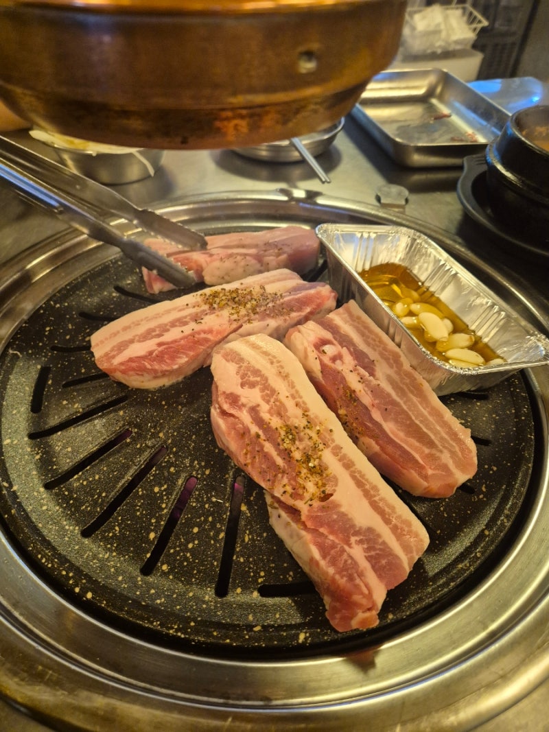 [돌곶이역 맛집] *자연숯불화로구이* 삼겹살 먹고싶을 때 추천! 사장님이 매우 친절하고 고기....