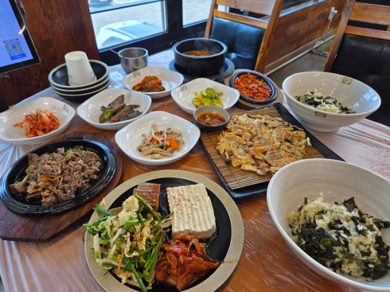 팔공산 케이블카 맛집 한정식 고향식당 곤드레정식 후기