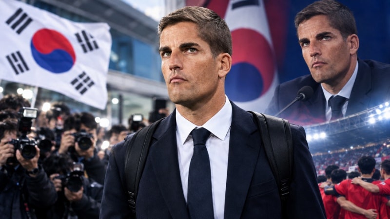 한국 축구 새 감독이 드디어 왔다…모레노가 첫날부터 꺼낸 뜻밖의 말