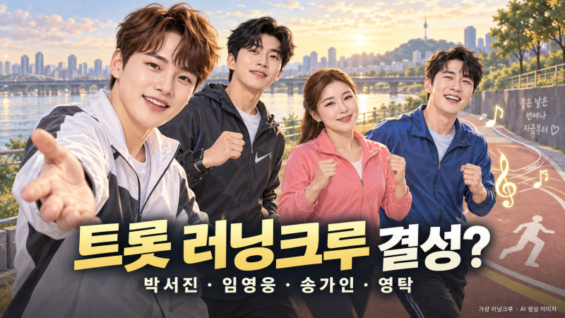 박서진, 임영웅·송가인·영탁과 러닝크루 결성?, 과연 성사될까?