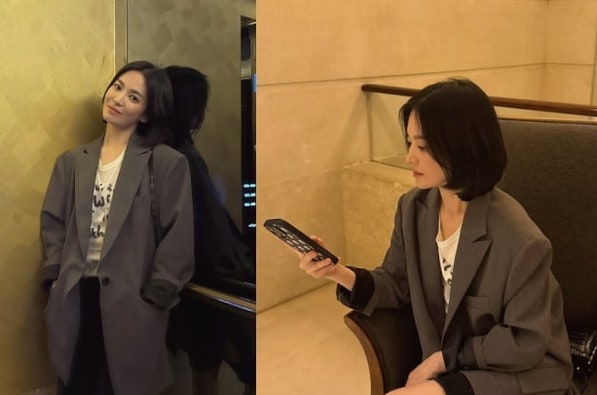프랑스 상점에서 책 고르던 그 여자, 선글라스 벗겨보니 결국 송혜교
