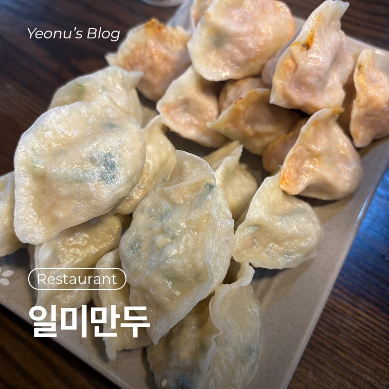 용인중앙시장 일미만두_용인 처인구 김량장동 만두 냉면 맛집
