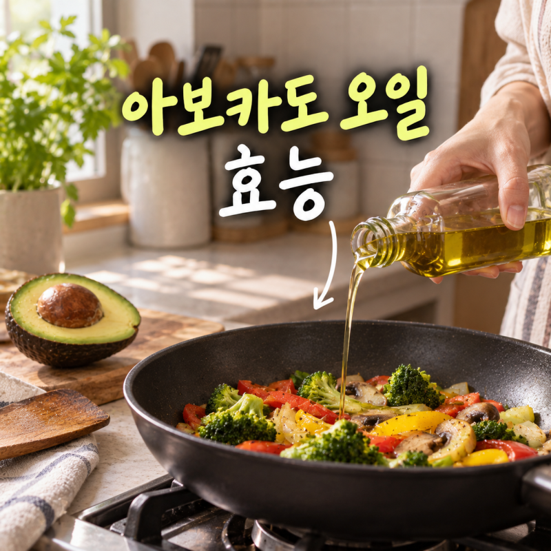 아보카도 오일 그냥 먹어도 될까? 효능과 활용법 총정리