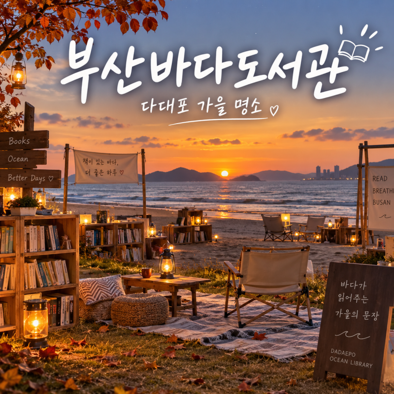 책 펼치면 눈앞에 파도가 넘실거린다, 부산 다대포 바다도서관