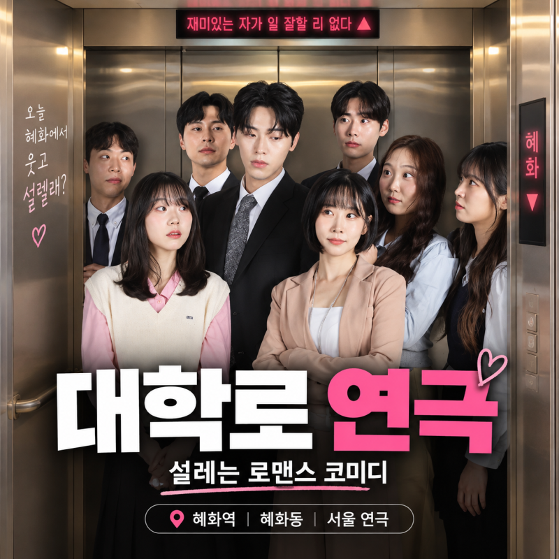 혜화 연극 저렴하게 사는 방법, 대학로 로맨스 코미디 예매 전 체크