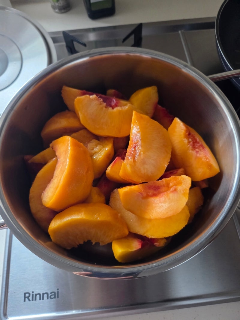 맛있는 복숭아 오래먹는 법, 통조림 안부러운 홈메이드 복숭아 조림 레시피