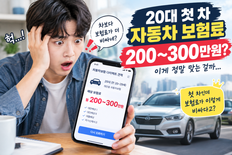 300만원 → 120만원 “이렇게 줄었습니다” “보험료 절반 만드는 법” “모르면 그냥 손해”