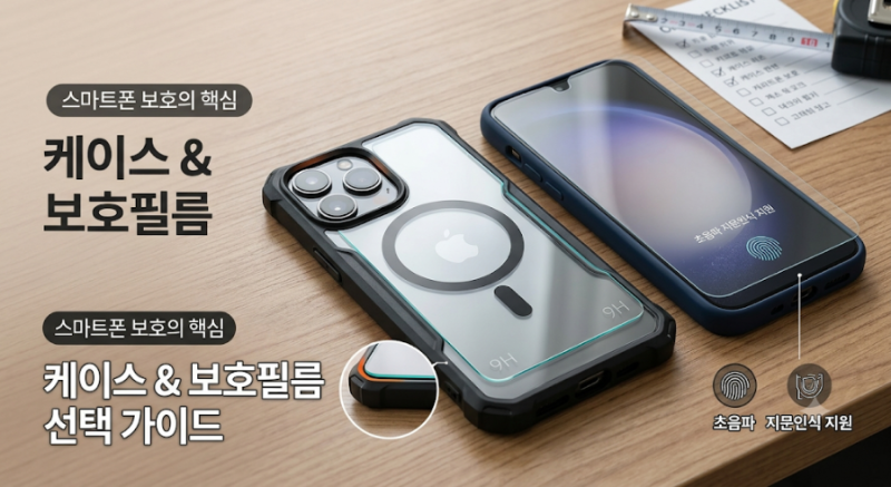 스마트폰 보호필름/케이스 고르는 기준