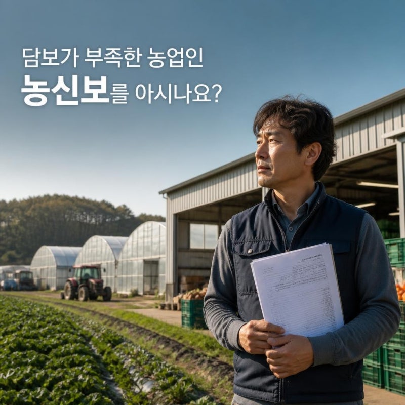 농신보 대출이란? 농업인이라면 얼마까지 보증받을 수 있을까