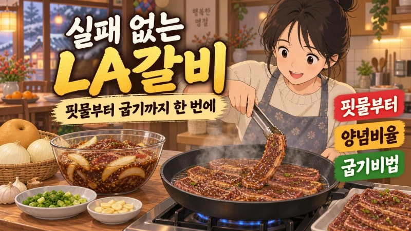 LA갈비재는법 실패 줄이는 5가지 포인트: 핏물 빼기부터 촉촉하게 굽는 시간까지