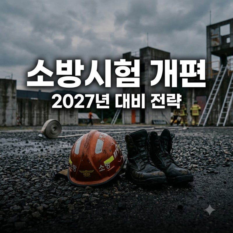 "내년부터 확 바뀐다는데.." 소방공무원시험 준비생들이 지금 떨고 있는 이유