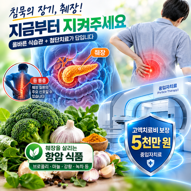 [암시리즈 08] 췌장암 등 통증 위치는 어디인가요? 조기 발견 복부 CT와 췌장에 좋은 음식 총정....