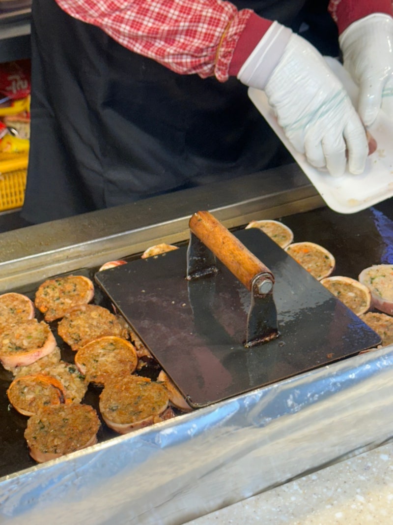 세 번째 방문도 역시 맛순이다 강릉중앙시장 누룽지오징어순대 명성오징어순대