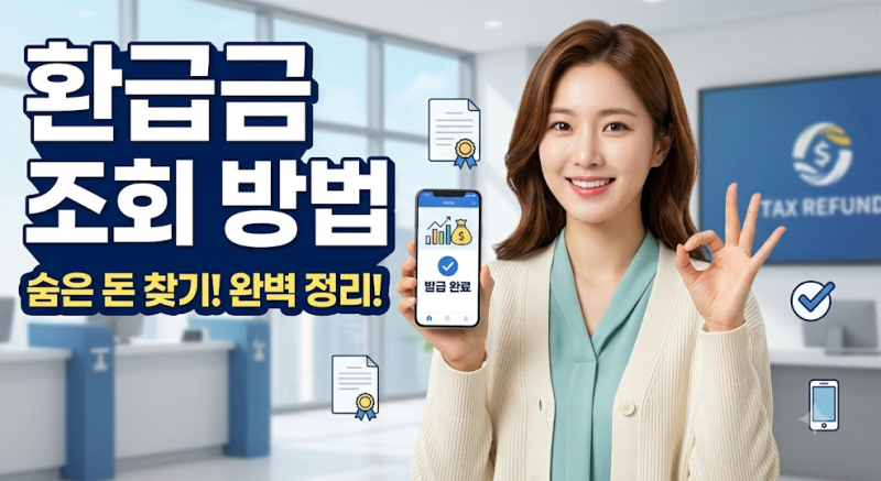 내가 받을 환급금 조회하는 방법｜종류별 확인하는 곳
