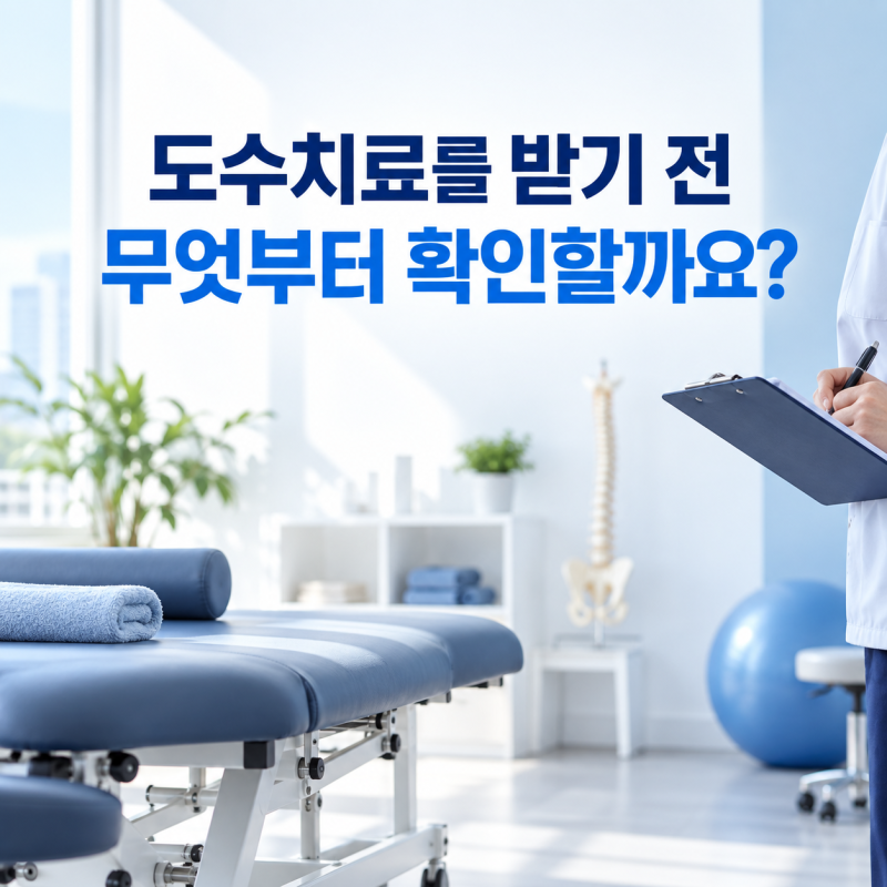 도수치료 실비 확인 과정, 상담부터 청구까지 효과 함께 살펴보기