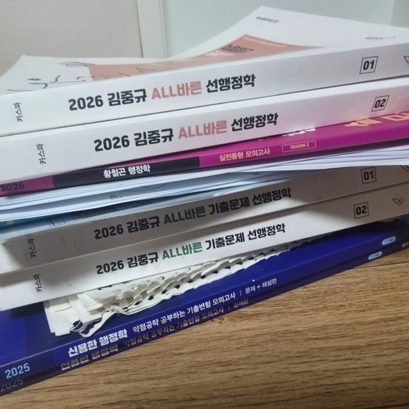 공무원 단기 합격 9개월 합격 수기 - 행정학 공부편