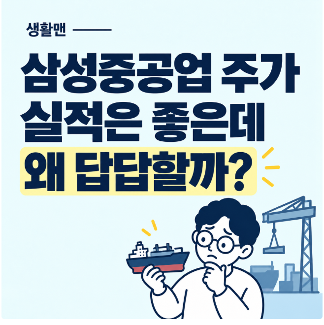 삼성중공업 주가, 실적은 좋아졌는데 왜 답답할까? 장미빛 주가를 위한 변수확인