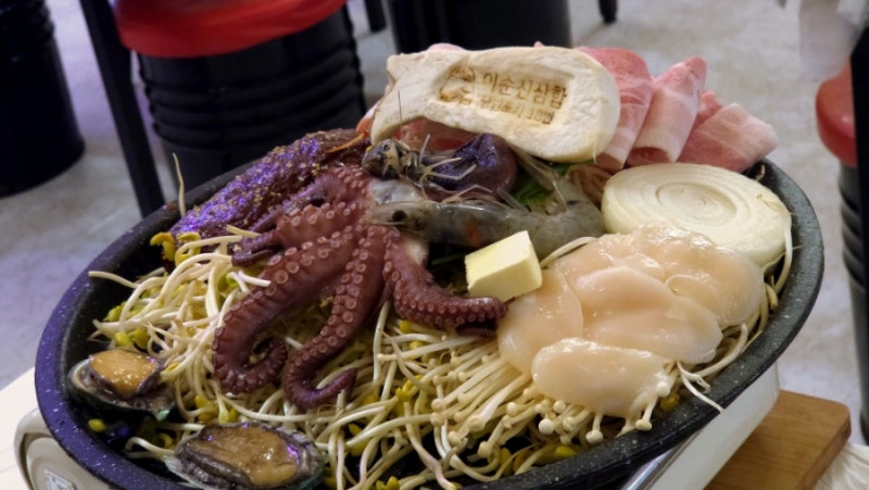 여수낭만포차 18번 이순신해물삼합, 현지인도 만족한 낭만포차맛집