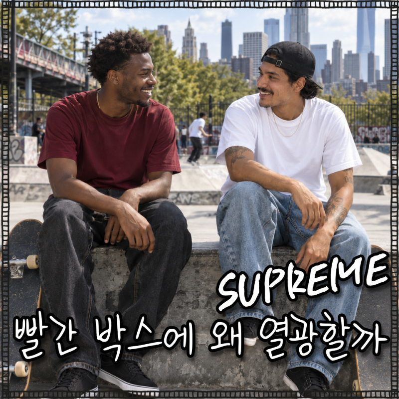 "슈프림 SUPREME, 대체 뭐가 특별하길래?" 박스 로고 뒤에 숨은 이야기